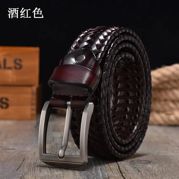 New Braided Belt for Men