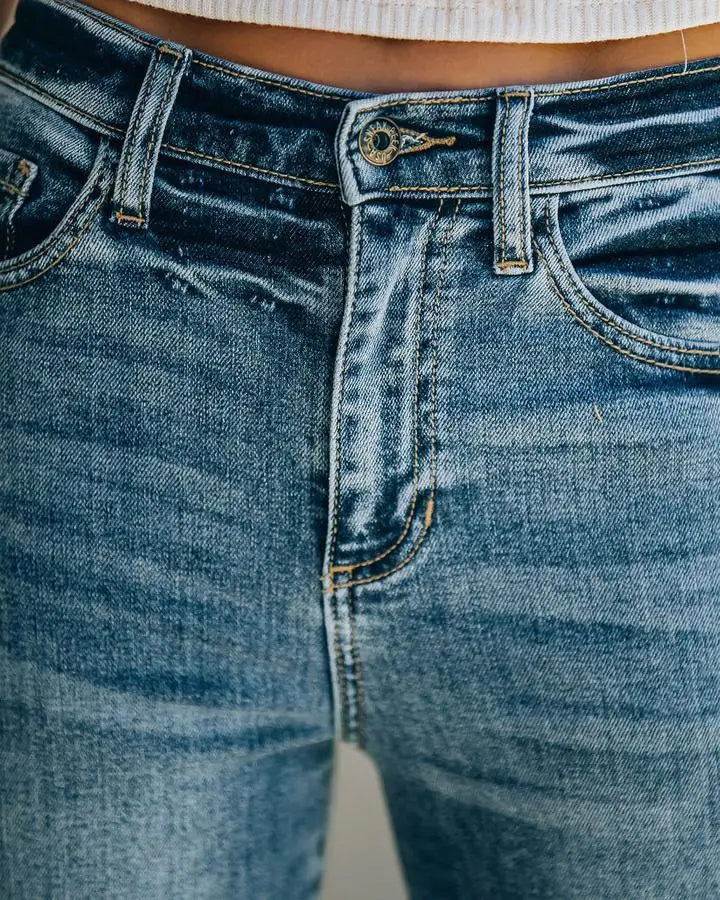 Women's Jeans High Waist Loose Jeans big size Flare Pants Pantalon