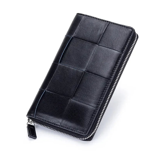 2024 New Fashion Genuine Leather Women Long Wallets