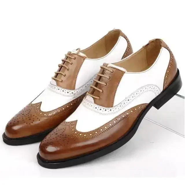 Classic Men Dress Shoes Lace Up Shoes