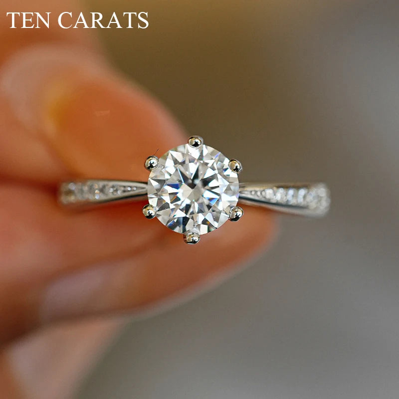 sterling silver 18K white gold ring