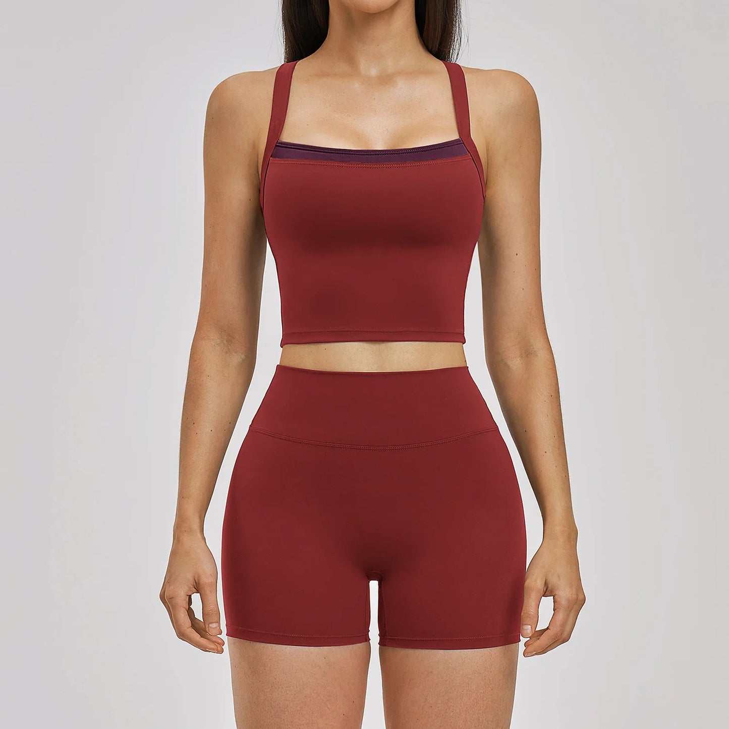 Yoga Tracksuit 2 Pieces Workout Sets