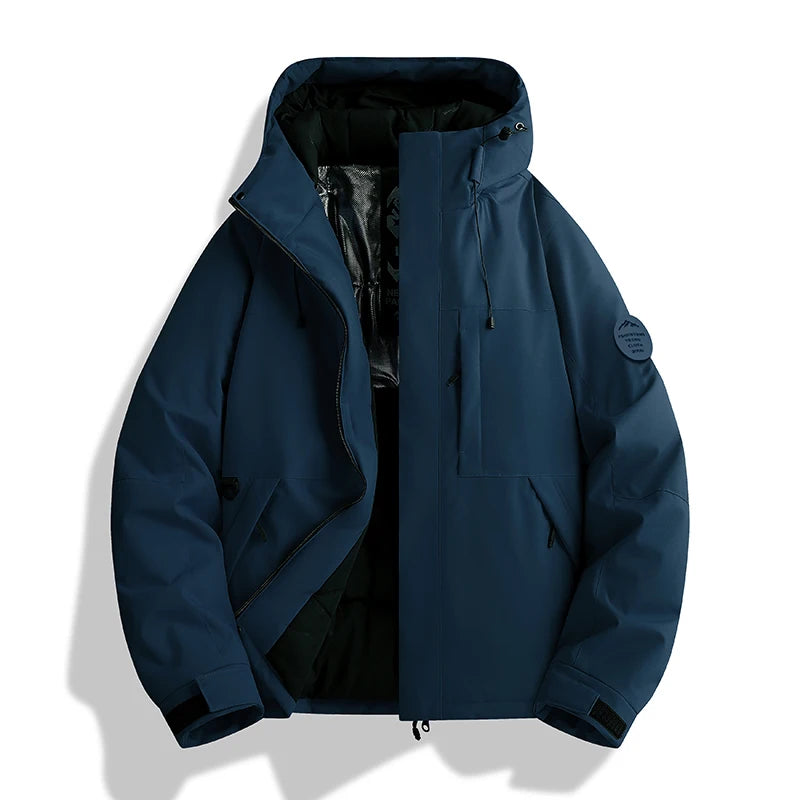Winter Warm Hooded Puffer Jacket