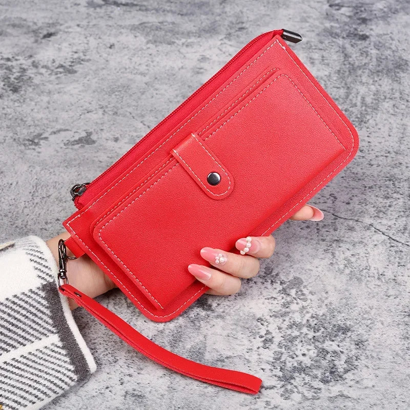 Fashion Women Wallets Simple Zipper Purses