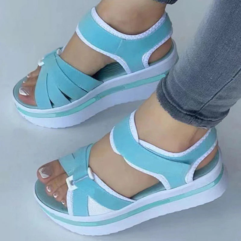 Women Summer Sandals Shoes Platform Elegant Casual Shoes