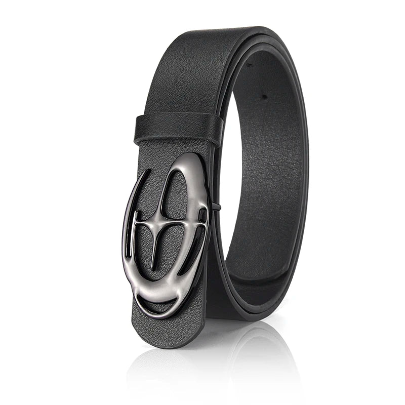 Men's Unique Design Smooth Buckle Belt