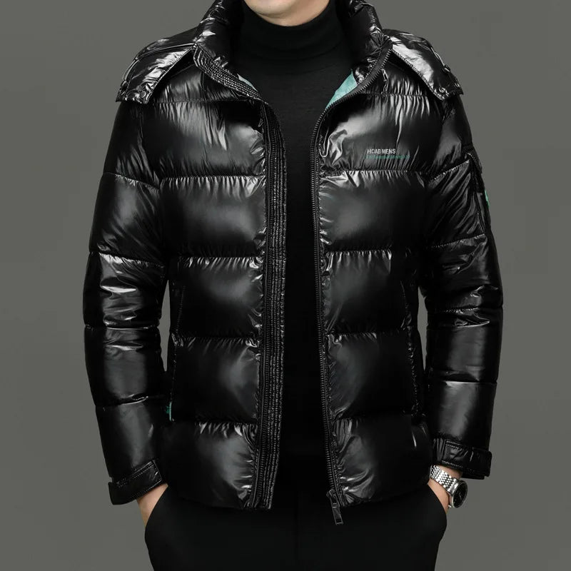 Men Parkas Thicken Warm Coat Cotton Winter Puffer Jackets