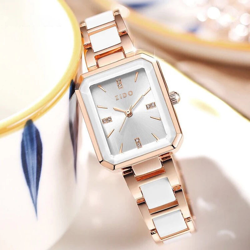 Light Luxury Simple Beauty High Quality Stainless Steel Waterproof Wristwatches
