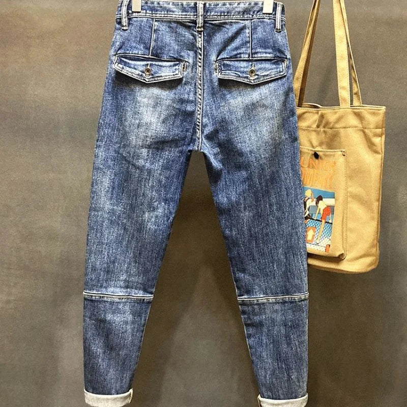 Jeans for Men Harem Torn High Quality