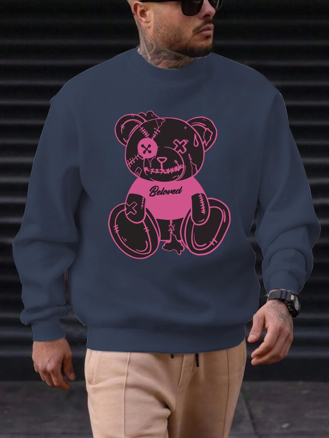 Men's Sweatshirt Edgy Streetwear