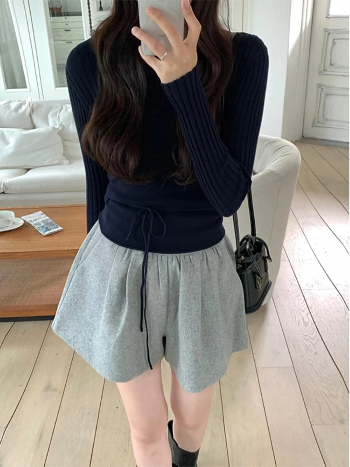 Elegant Advanced Design Chic Top Two-piece Set