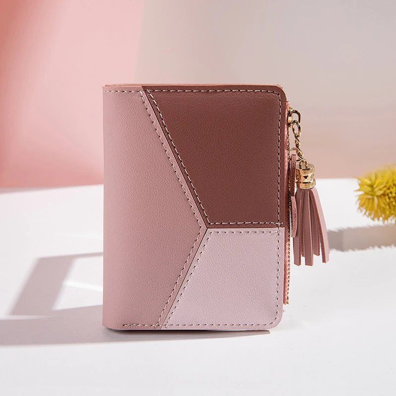 Women Purses Card Holder Foldable Portable Lady Coin Purses