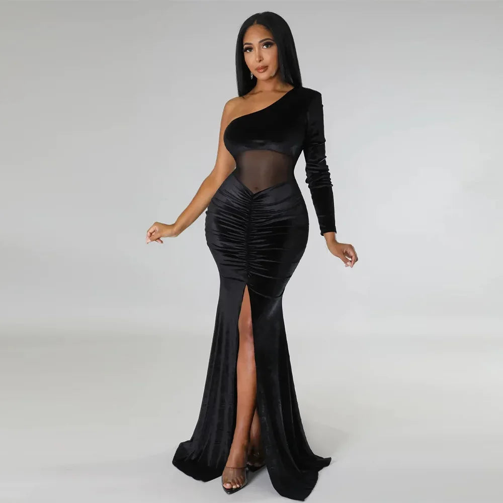 Beautiful aesthetic chic couture dress for ladies
