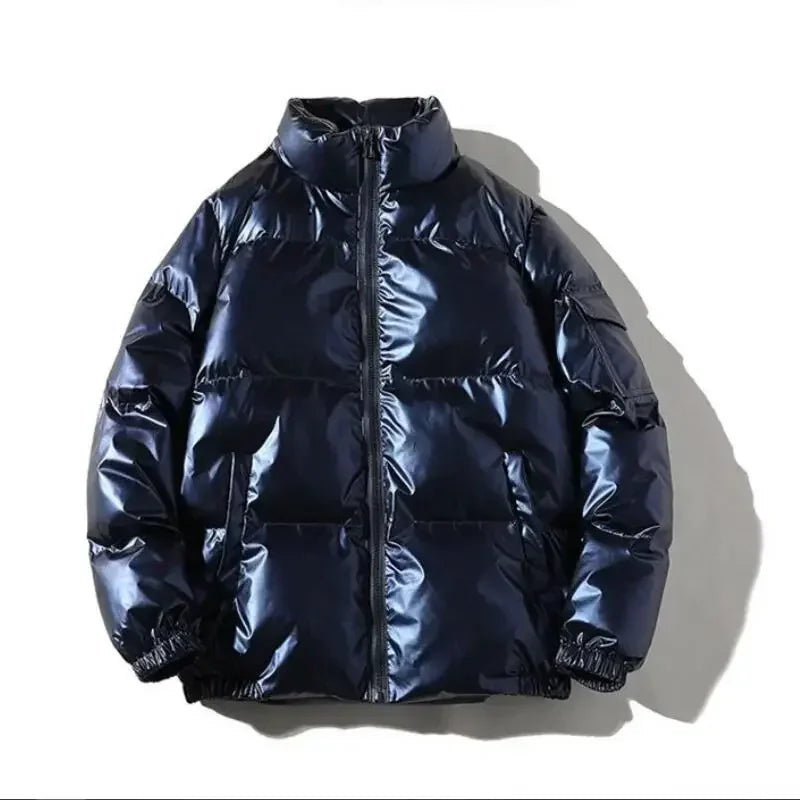 Men and Women Parkar Warmth Thickened Waterproof Puffer Jacket