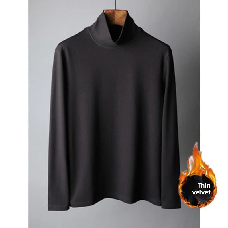 Men's Knitted Open Cardigan round Neck