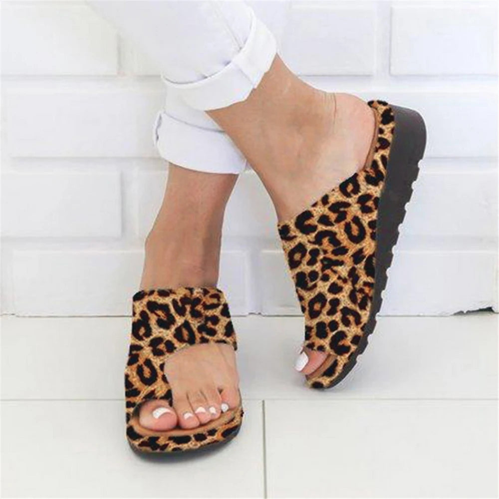 Women Summer Sandals Comfy Platform Flat Shoes
