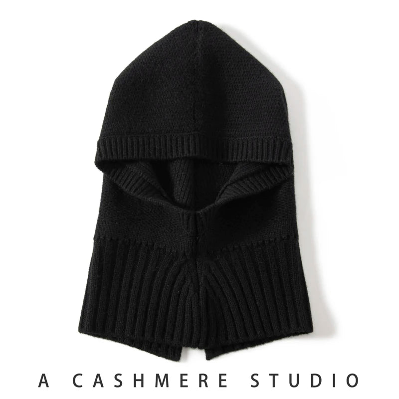 Women's Hat Cashmere Knitted Scarf