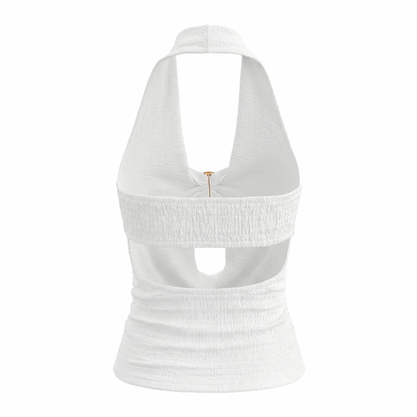 Women Tank Tops with Bra Set Sleeveless Halter