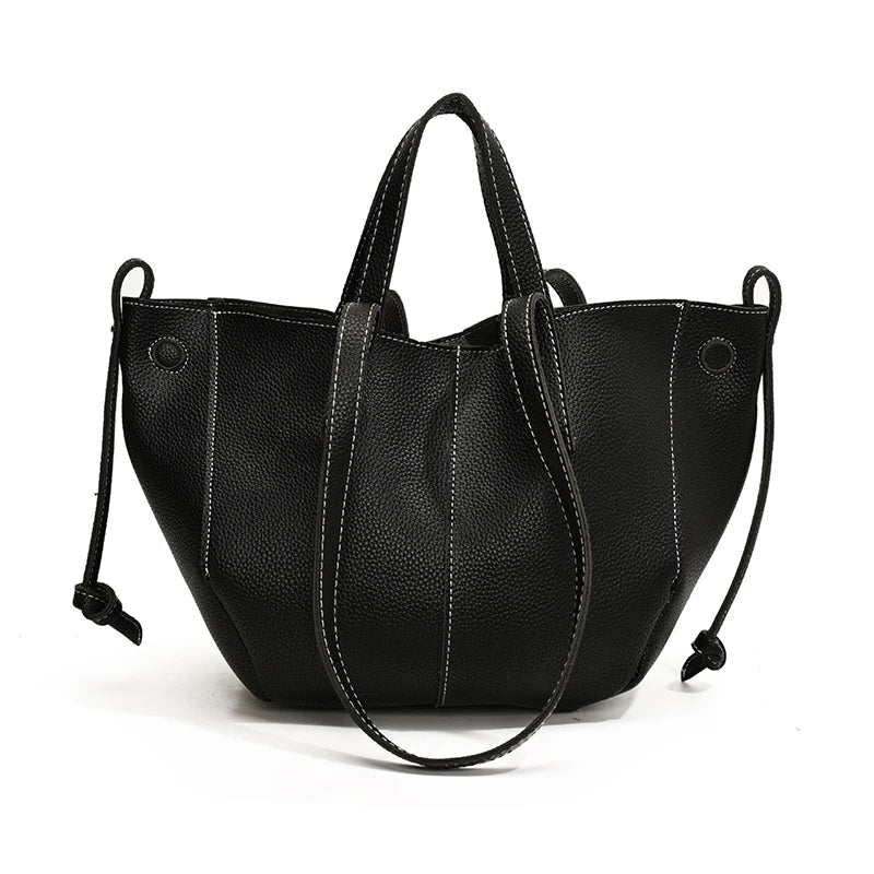 Vintage Shoulder Bags for Women PU Leather Tote Underarm Bags