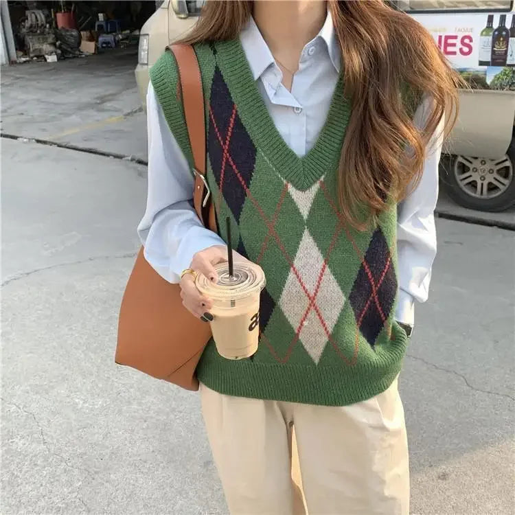 V-Neck Pullover Fashion Waistcoat