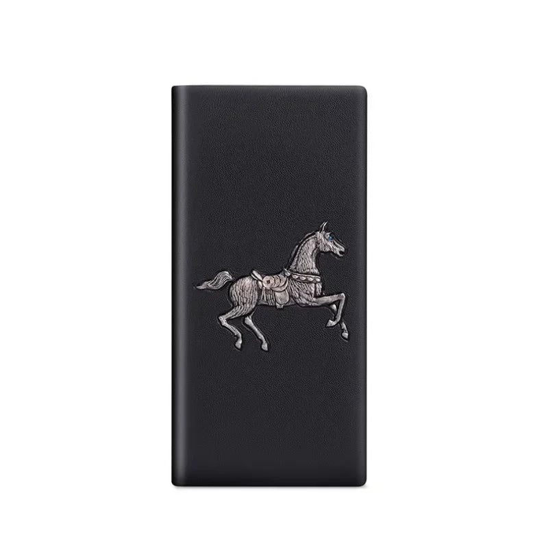 Men's Wallet Men's Short Genuine Leather