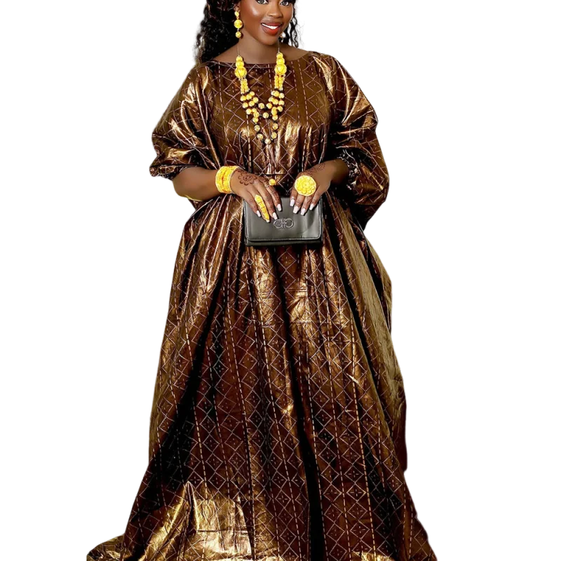 Essential elegant African print dresses for Ramadan, coming-of-age ceremonial gowns