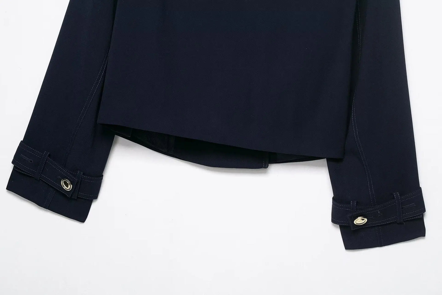 Women's Fashion Coats Solid Turn-Down Collar Long Sleeves Pockets