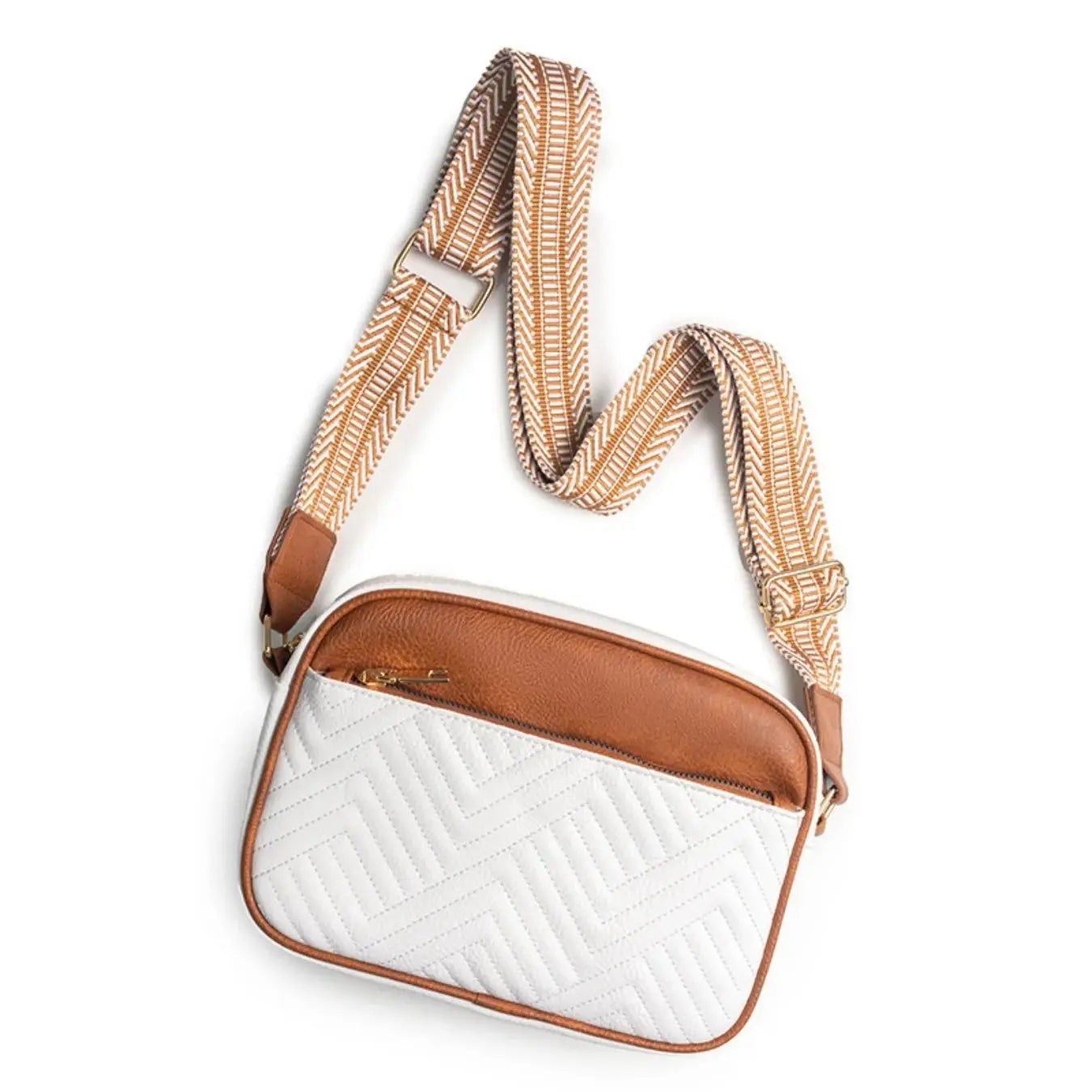 Women's Quilted Crossbody Bag