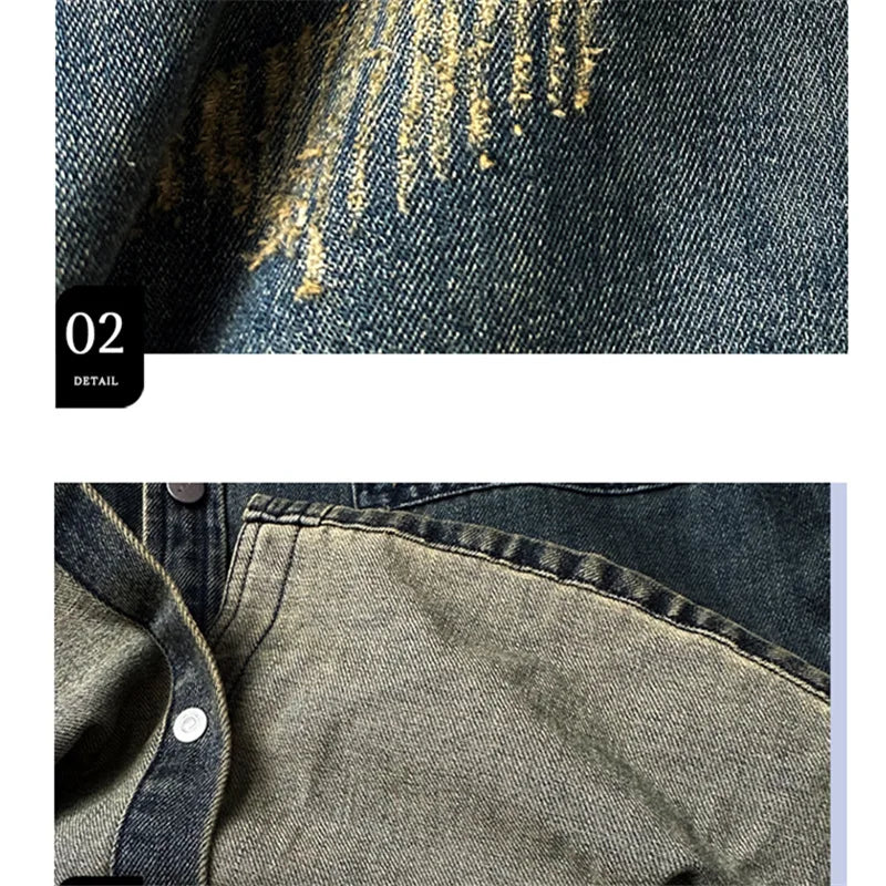 Children Denim Jacket for Kids Boys Fashion Spring Autumn Tops Coat with Pockets