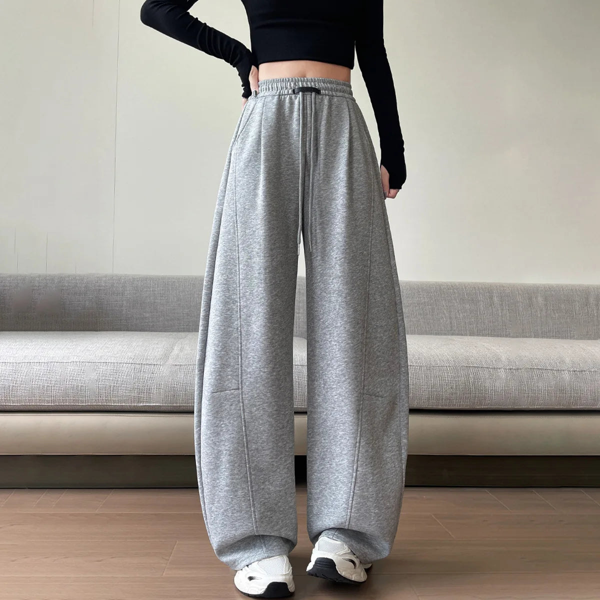 Wide leg Loose Casual SWeatpants