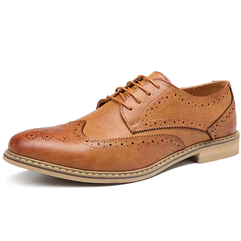 Mens Dress Shoes Breathable Business Formal Shoes