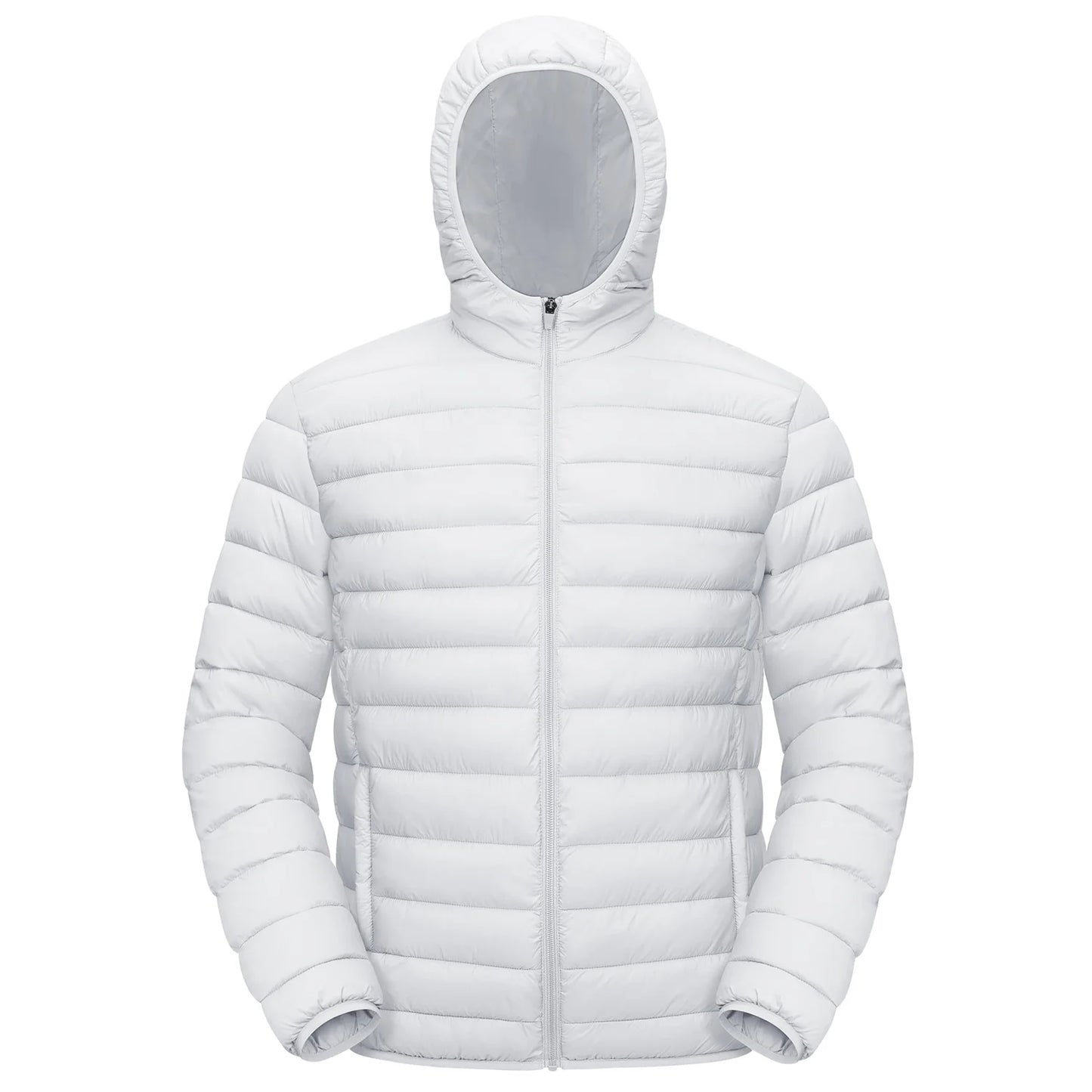 TACVASEN Lightweight Puffer Jackets Mens Water-Repellent Hooded Quilted Jacket