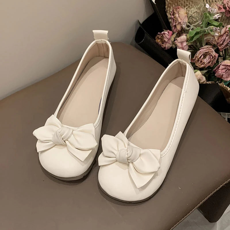 New Spring Women's Flats Bowknot, Comfortable Soft Sole Slip-on Loafers
