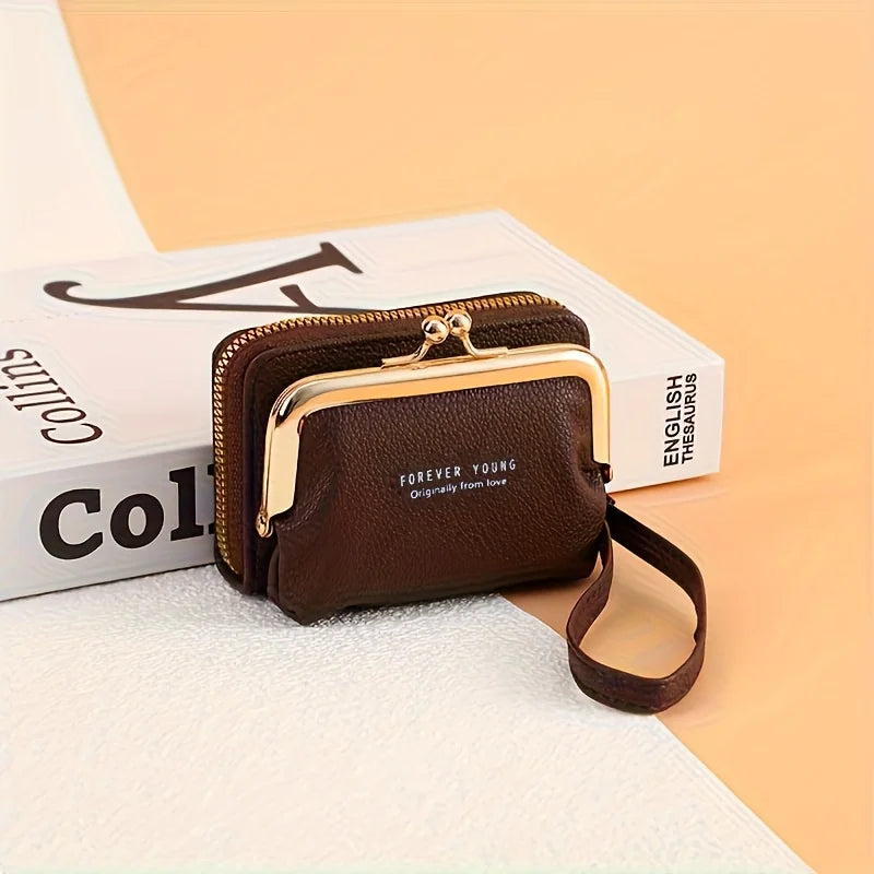 Women's Elegant Wallet with Wrist Strap