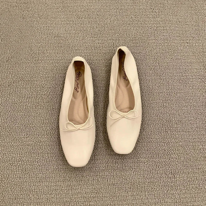 Women Ballet Flats Dance Shoes Casual Female Soft Footwear
