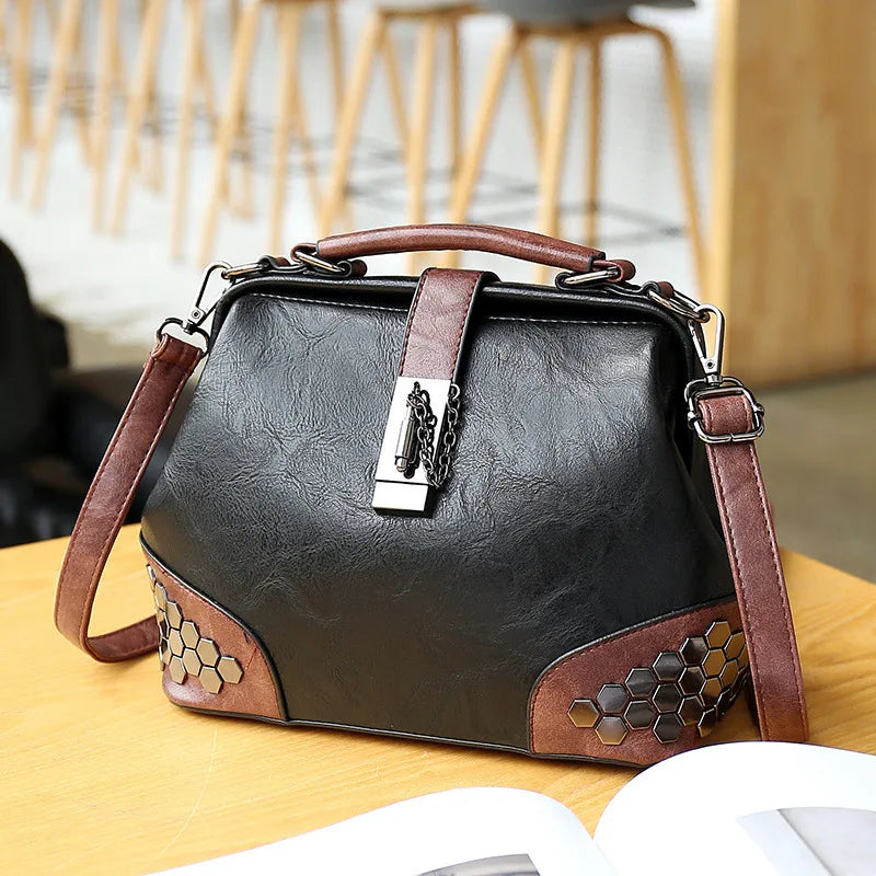 Women's Shoulder Bag Women's Handbag Fashion Purse Vintage Leather Bag