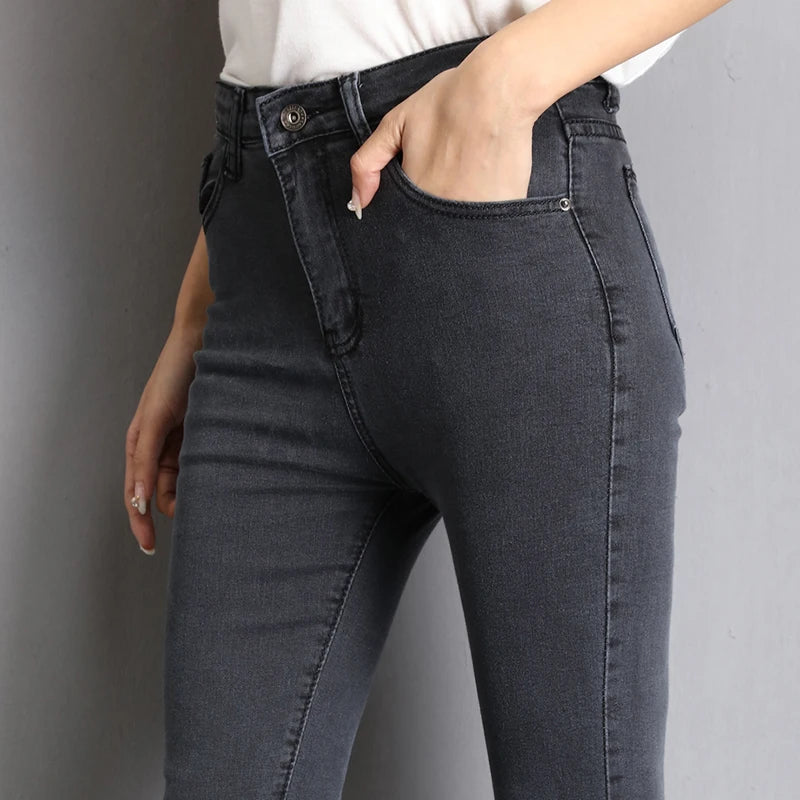 Jeans for Women Mom Jeans Blue Gray Black