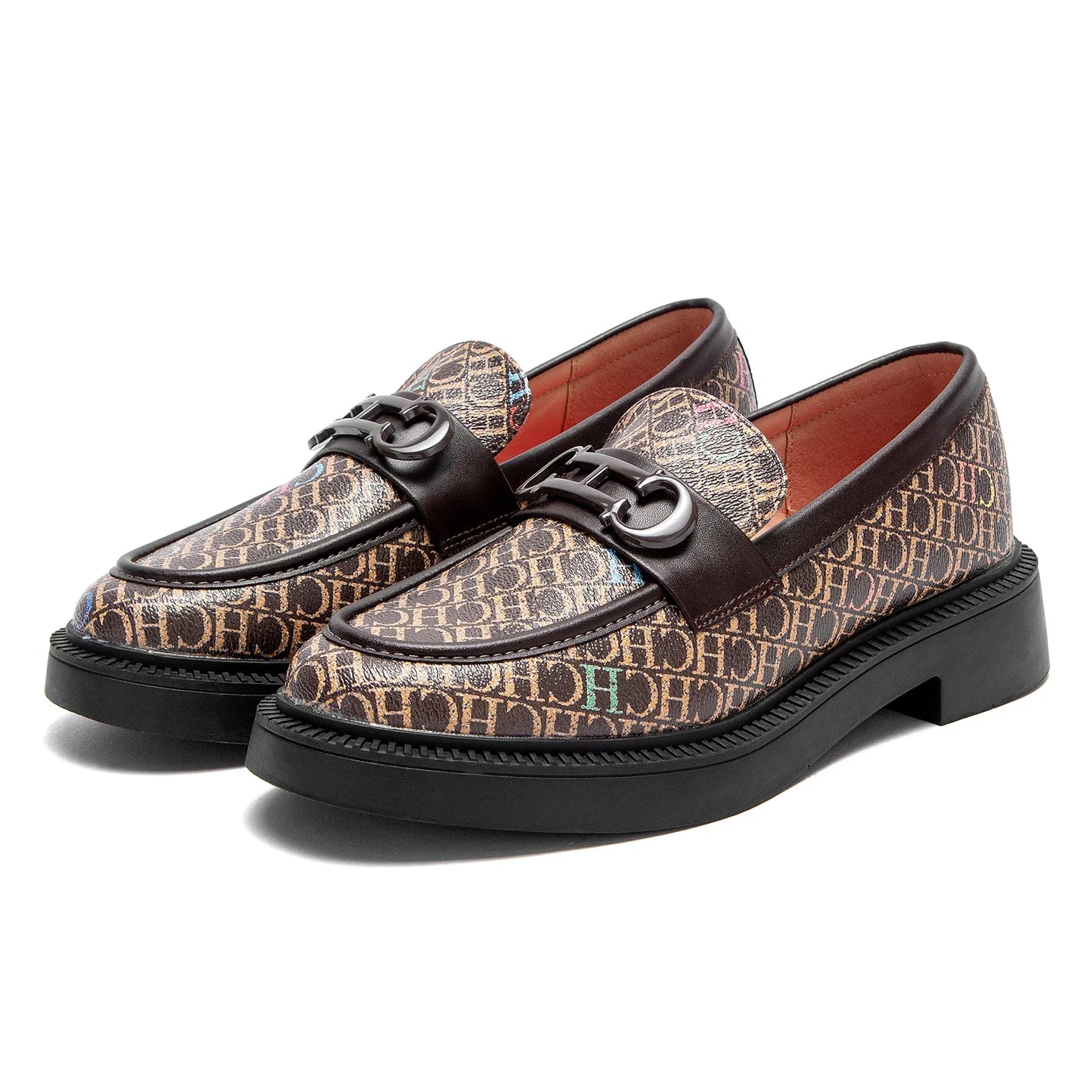Men's and women's casual leather shoes