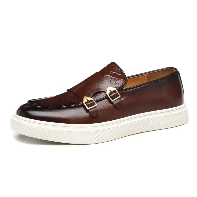 Loafers For Men Leather Casual Driving Shoes