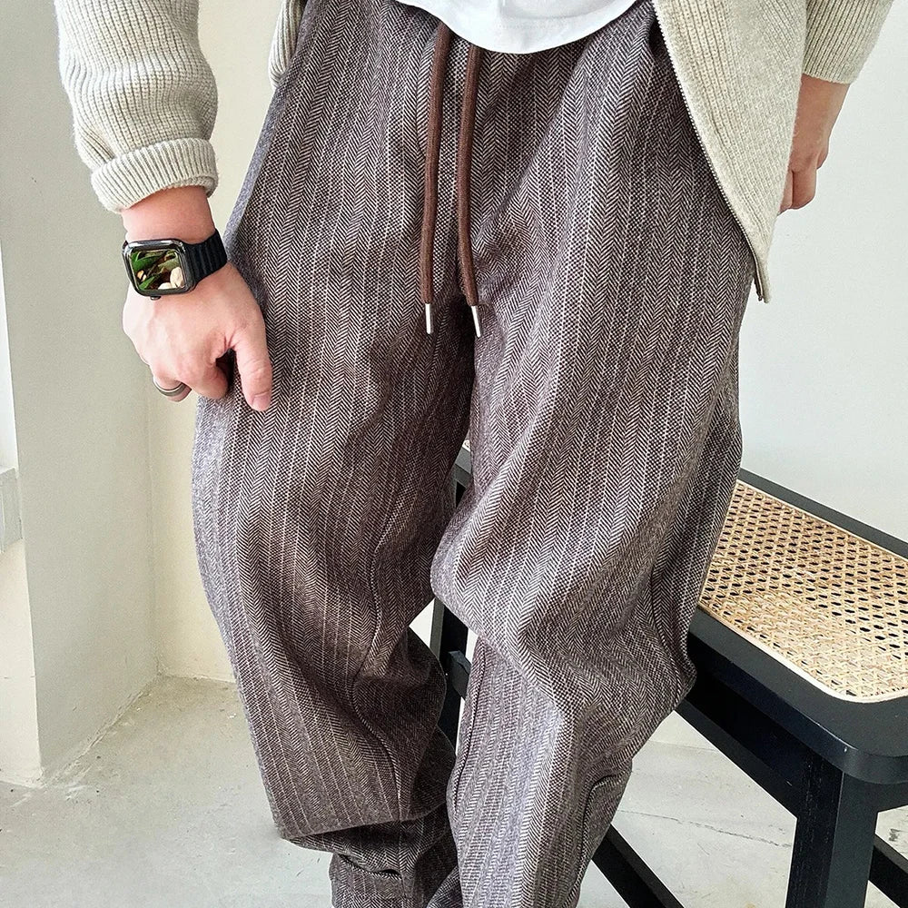 Mens Casual Acrylic Pants
