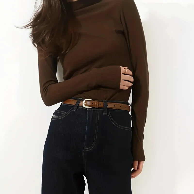 Fashionable and Simple Belt, with a Decorative Design