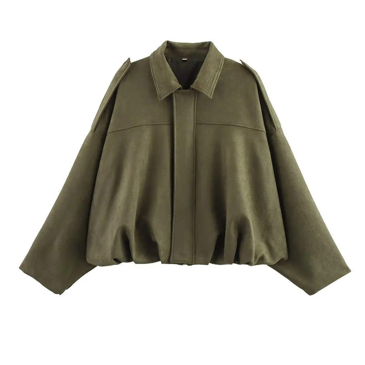 Women's Army Elegant Bomber Jackets