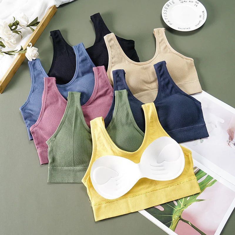 Women Tank Tops Streetwear Push Up