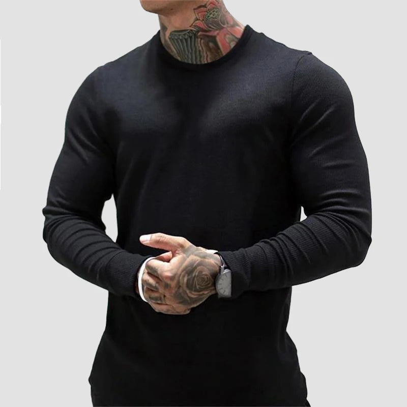Men Sweater Long Sleeve Tshirt