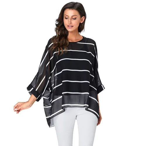 BHflutter Women Blouses Casual Summer Blouse Shirt