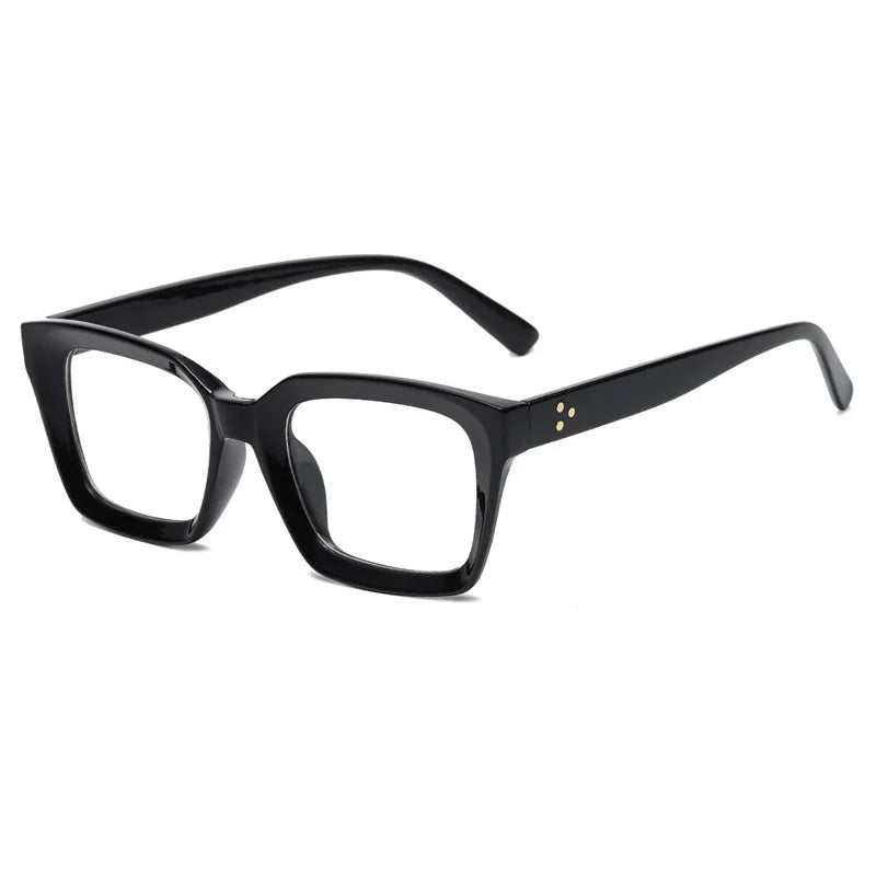 Fashion Reading Glasses  Oversized Square Large Optical Lens