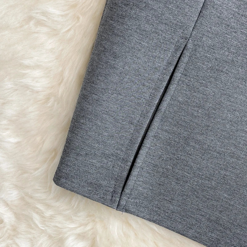 Women's Skirt Solid High Waist Pencil Skirt