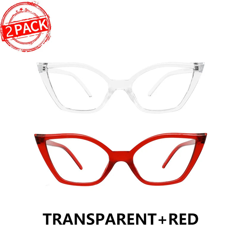 Reading Glasses For Women Oversized Prescription Magnifying Eyeglasses