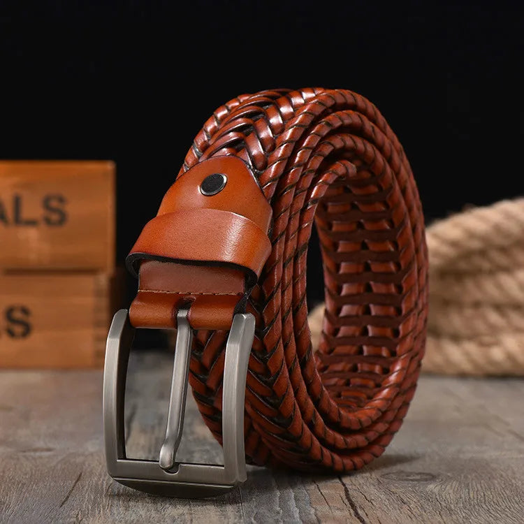 New Braided Belt for Men
