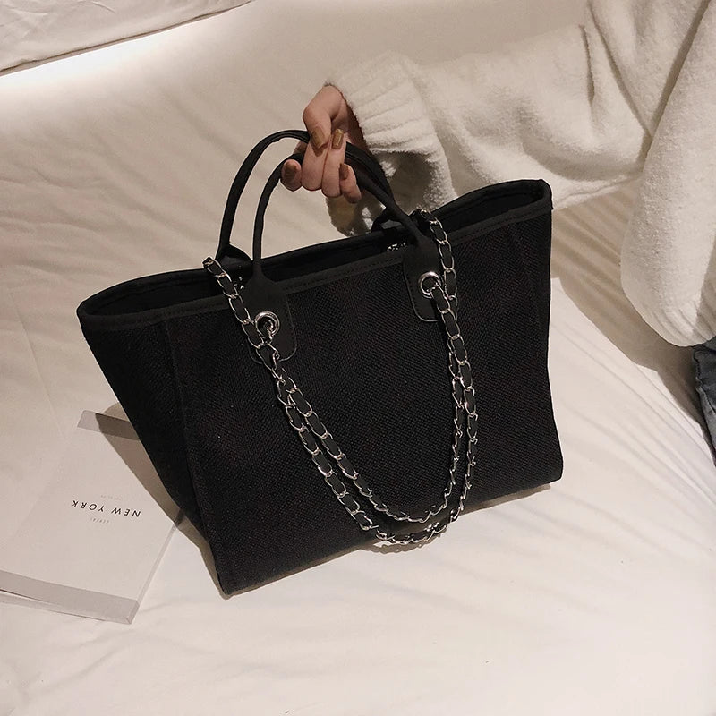 Women Tote Bags Fashion Canvas Large Capacity Handbag
